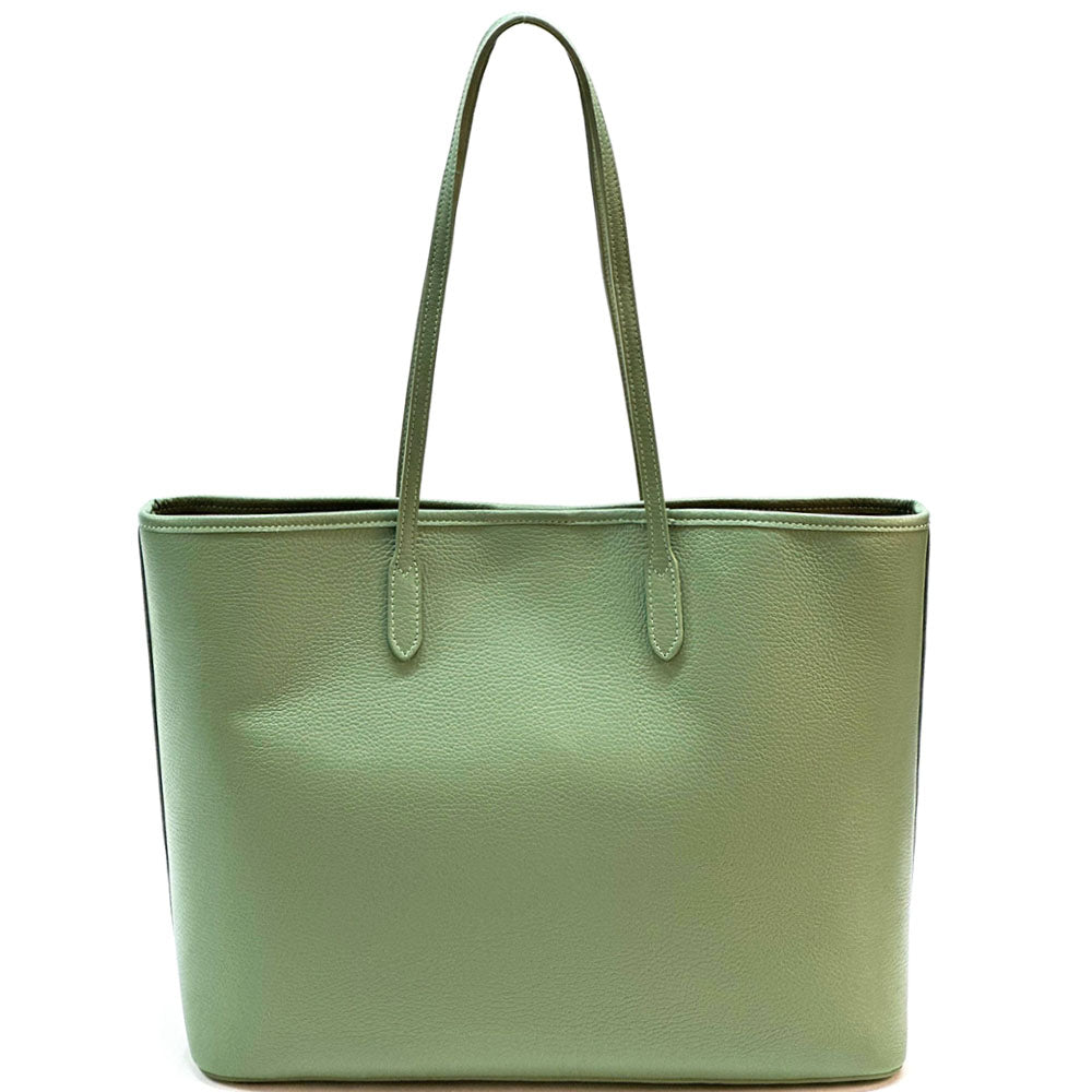 Penelope Tote Italian Leather Handbag - Made In Italy