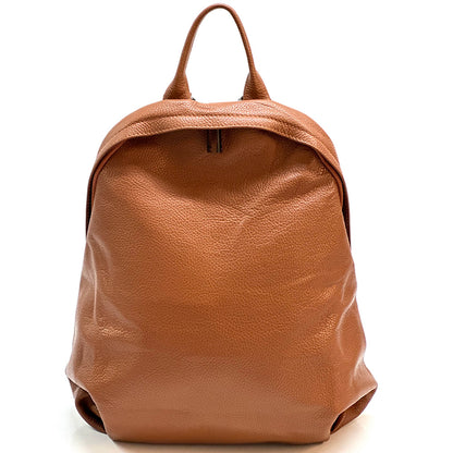 Luce leather backpack - Made In Italy