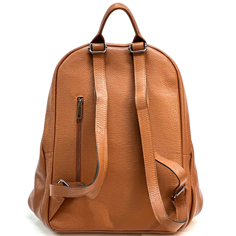 Luce leather backpack - Made In Italy