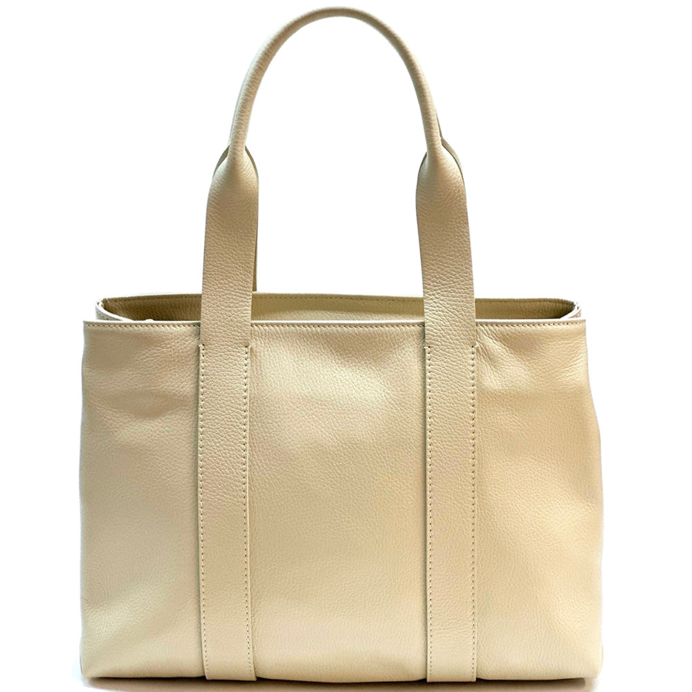 Vita Italian Leather Tote Bag - Made In Italy