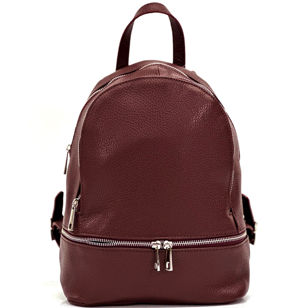 Lorella Leather Backpack - Made In Italy