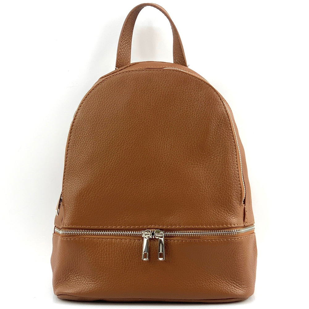 Lorella Leather Backpack - Made In Italy
