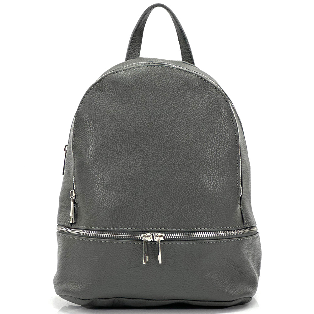Lorella Leather Backpack - Made In Italy