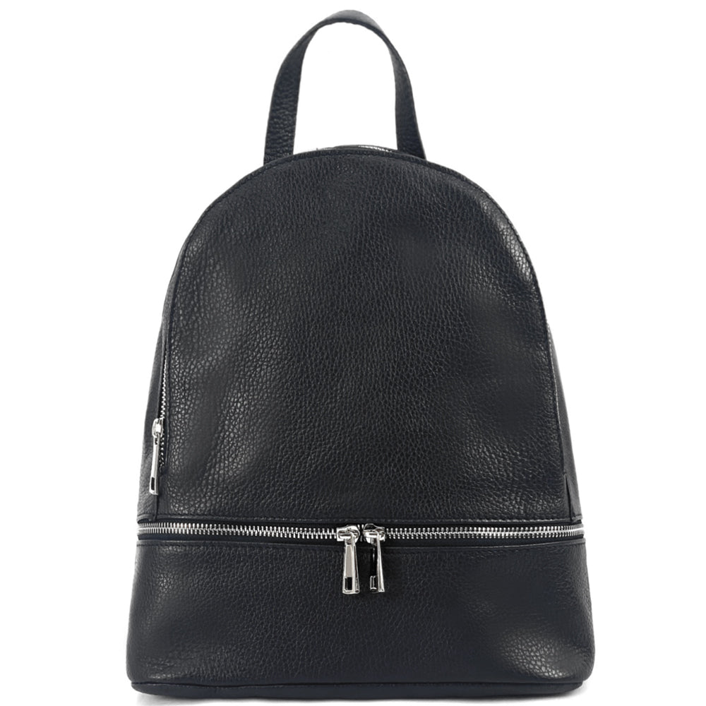 Lorella Leather Backpack - Made In Italy