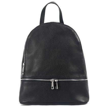 Lorella Leather Backpack - Made In Italy