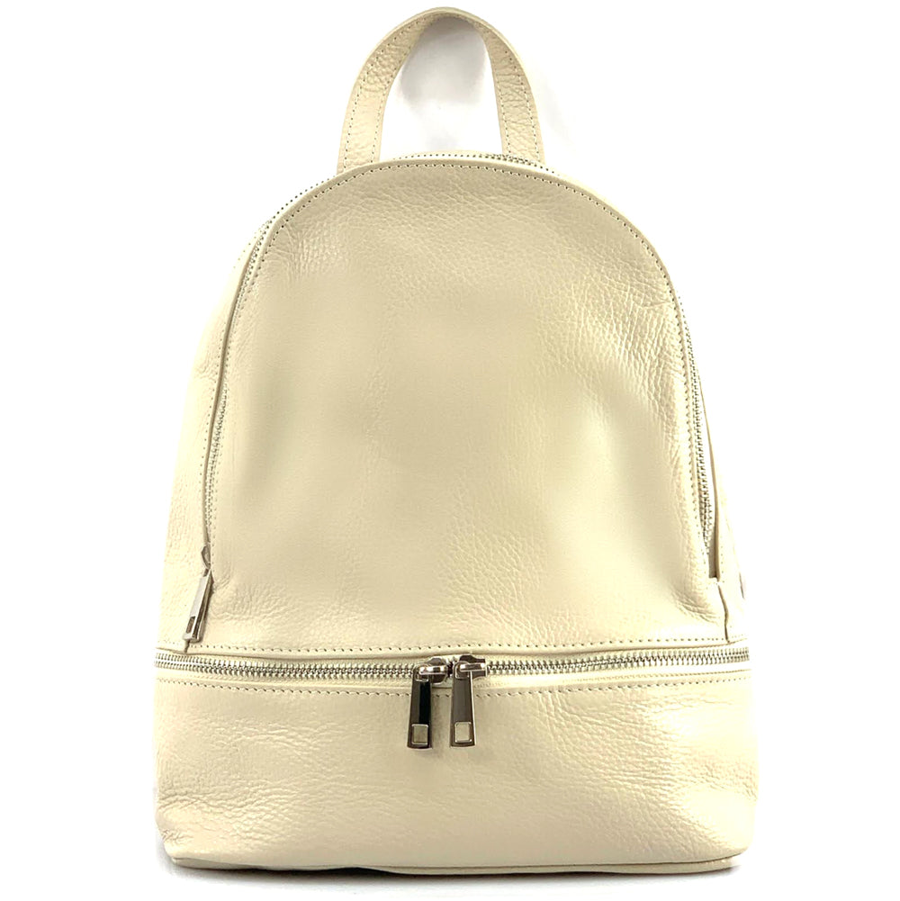 Lorella Leather Backpack - Made In Italy