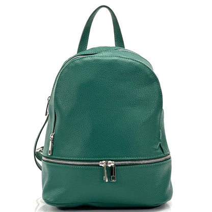 Lorella Leather Backpack - Made In Italy