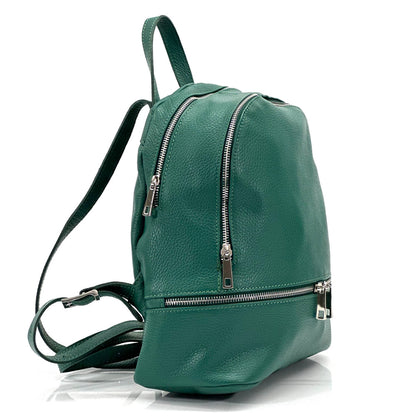 Lorella Leather Backpack - Made In Italy