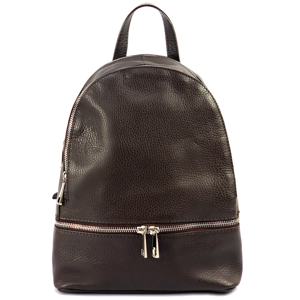 Lorella Leather Backpack - Made In Italy