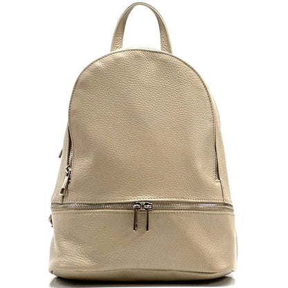 Lorella Leather Backpack - Made In Italy