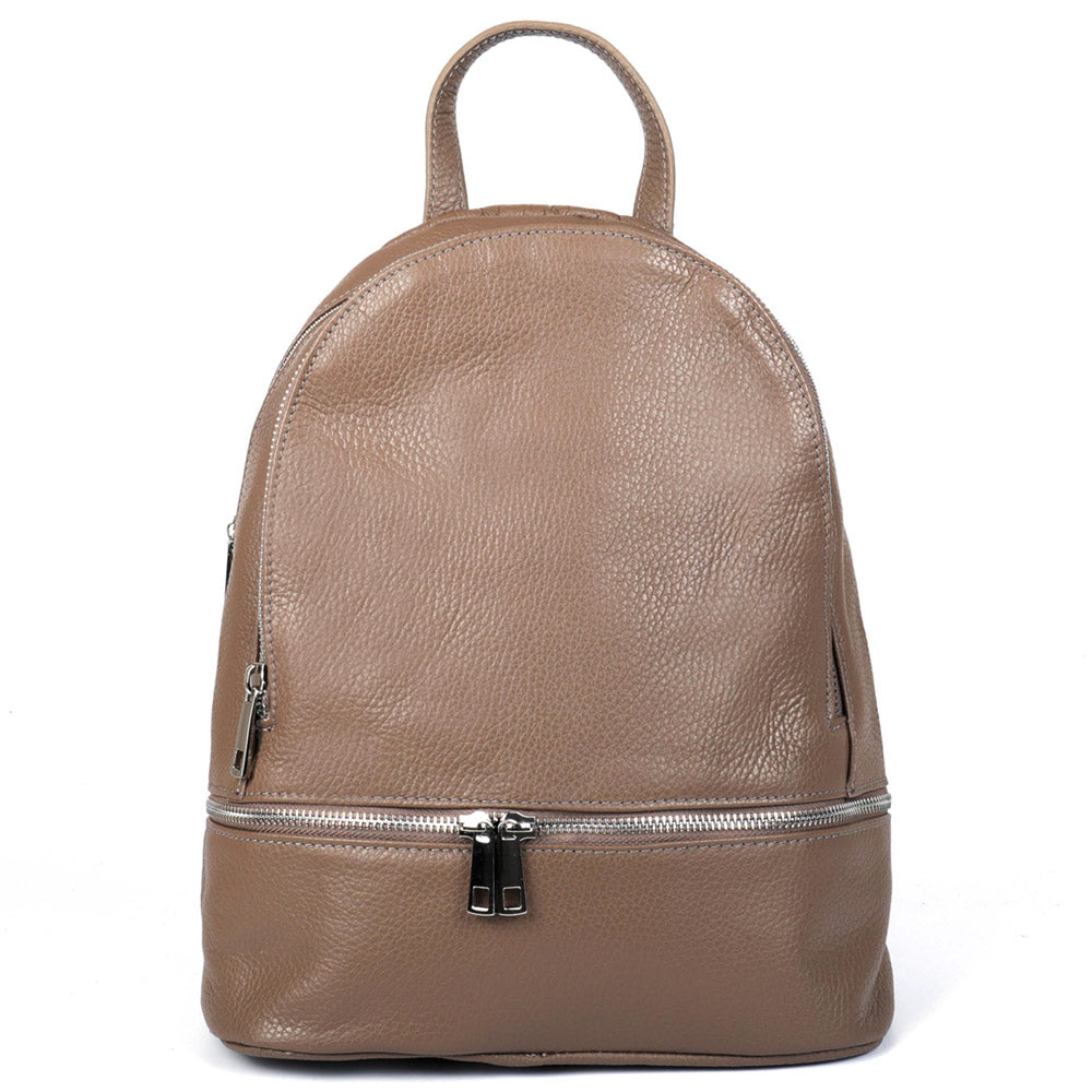 Lorella Leather Backpack - Made In Italy