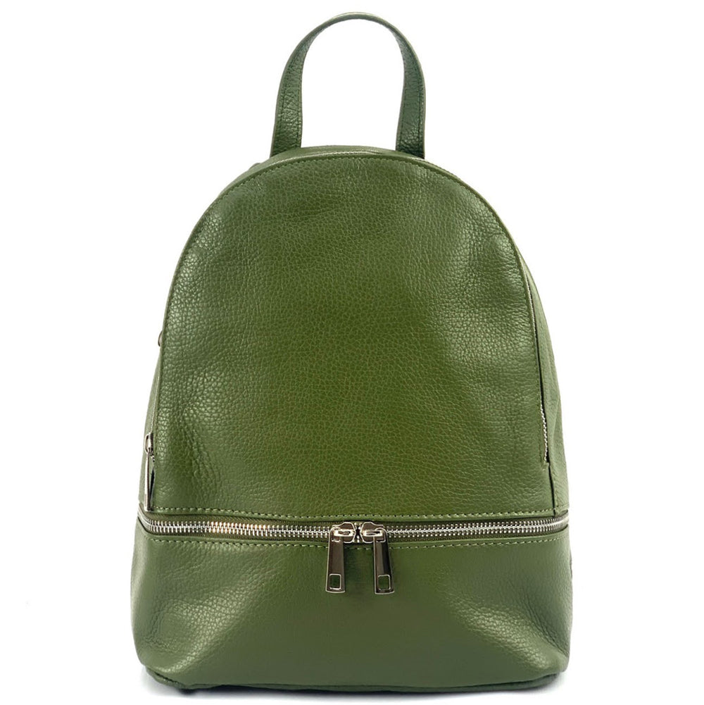 Lorella Leather Backpack - Made In Italy