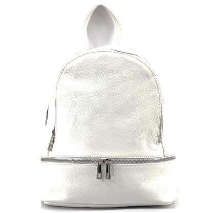 Lorella Leather Backpack - Made In Italy