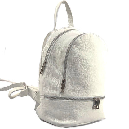 Lorella Leather Backpack - Made In Italy