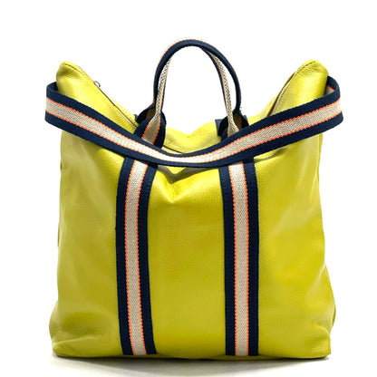 Allegra Tote Backpack - Made In Italy