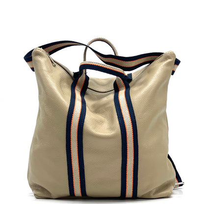 Allegra Tote Backpack - Made In Italy