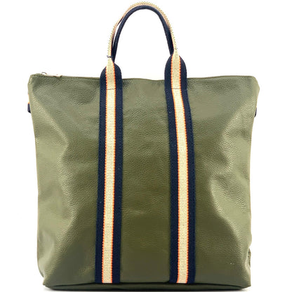 Allegra Tote Backpack - Made In Italy