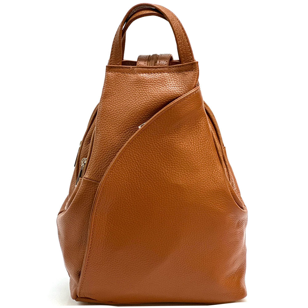 Dina Cow Leather Backpack Versatile and Stylish - Made In Italy