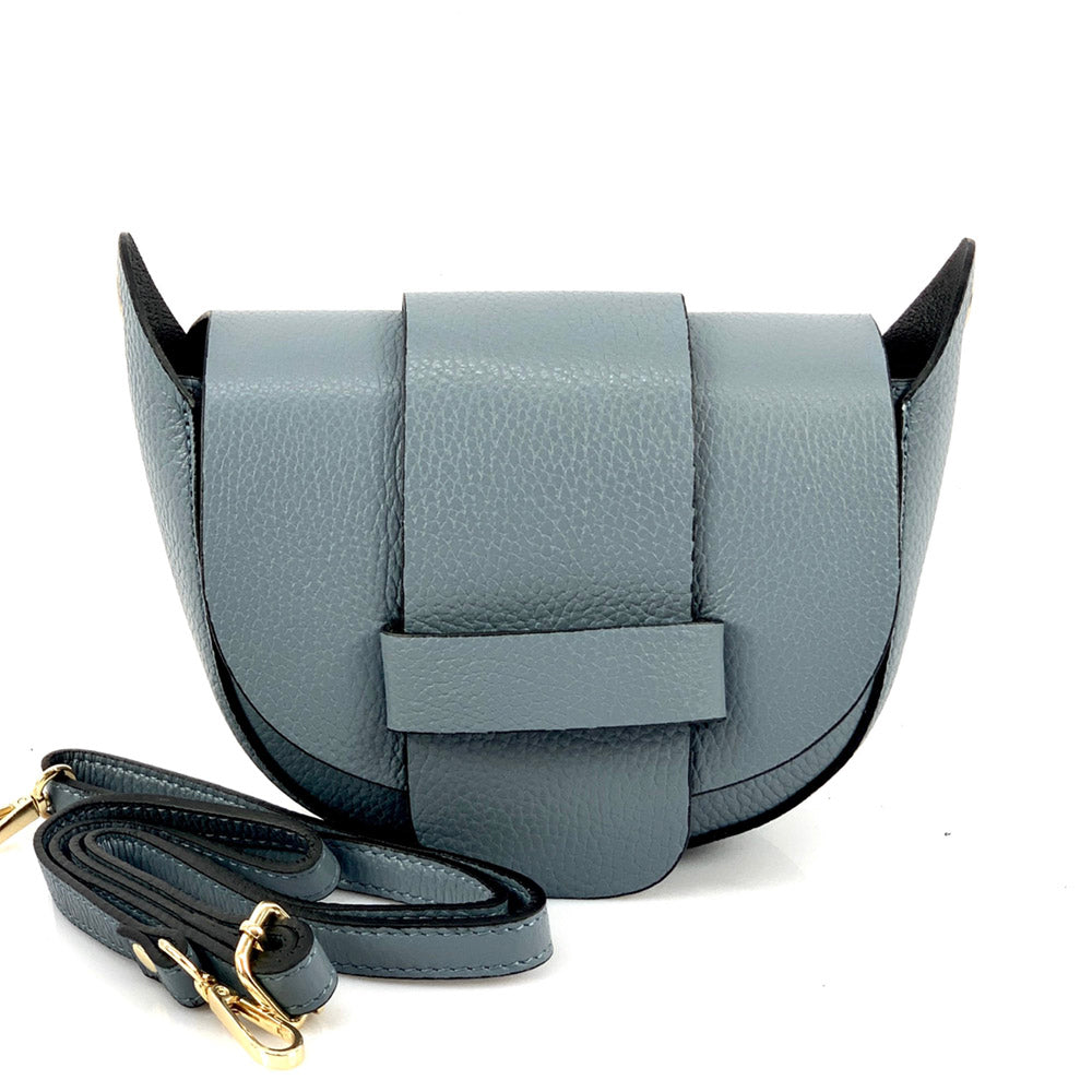 Liliana Italian Mini Leather Crossbody Bag - Made In Italy