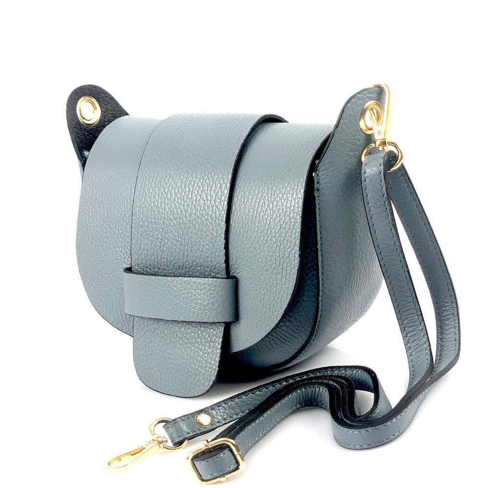 Liliana Italian Mini Leather Crossbody Bag - Made In Italy
