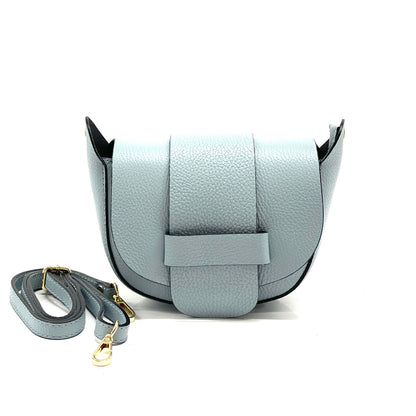 Liliana Italian Mini Leather Crossbody Bag - Made In Italy