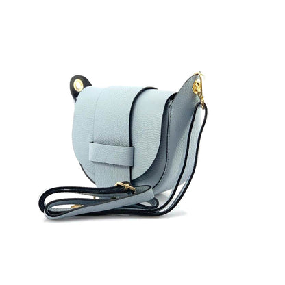 Liliana Italian Mini Leather Crossbody Bag - Made In Italy