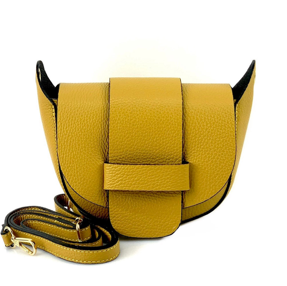 Liliana Italian Mini Leather Crossbody Bag - Made In Italy