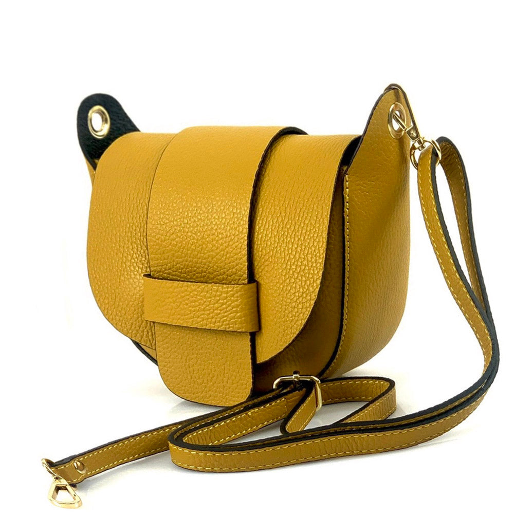 Liliana Italian Mini Leather Crossbody Bag - Made In Italy