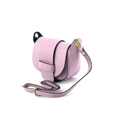 Liliana Italian Mini Leather Crossbody Bag - Made In Italy