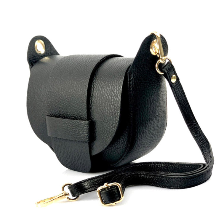 Liliana Italian Mini Leather Crossbody Bag - Made In Italy