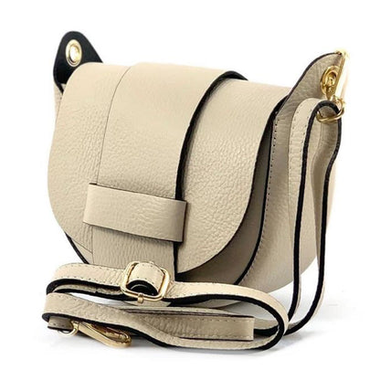 Liliana Italian Mini Leather Crossbody Bag - Made In Italy