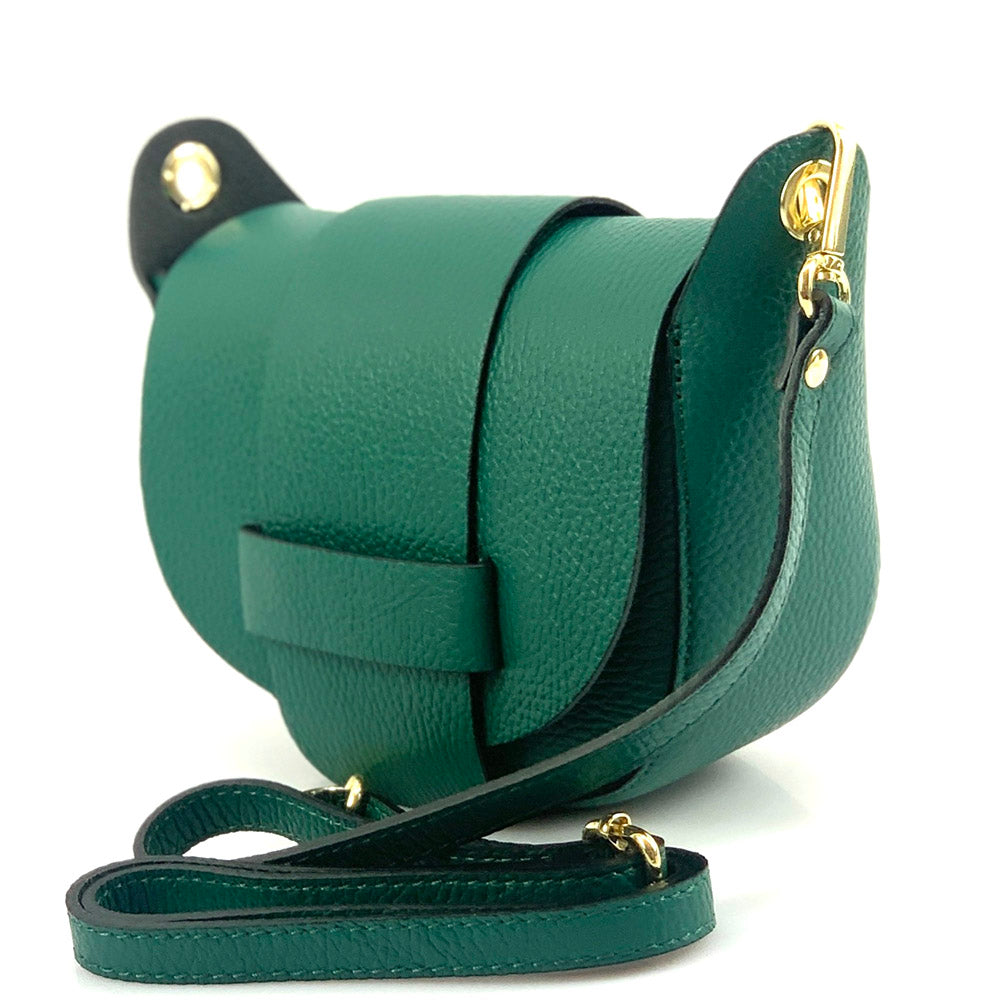 Liliana Italian Mini Leather Crossbody Bag - Made In Italy