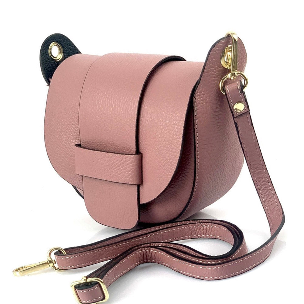 Liliana Italian Mini Leather Crossbody Bag - Made In Italy