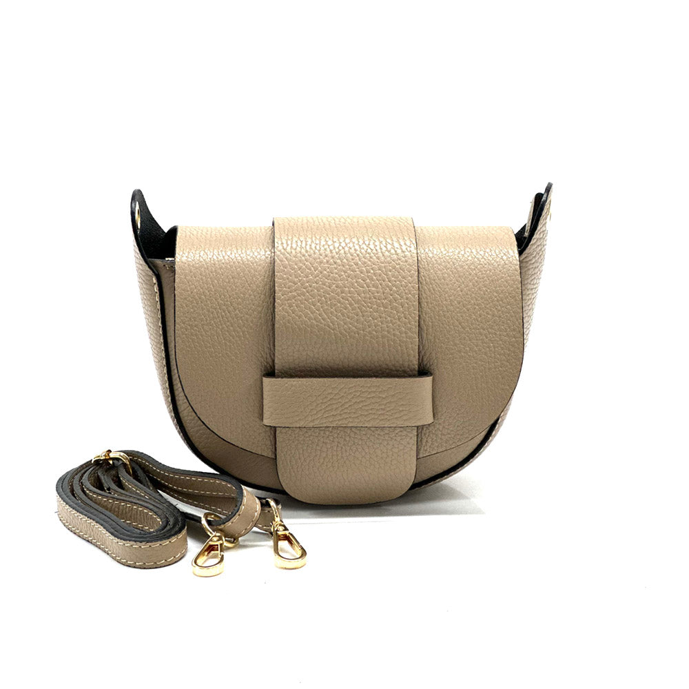 Liliana Italian Mini Leather Crossbody Bag - Made In Italy