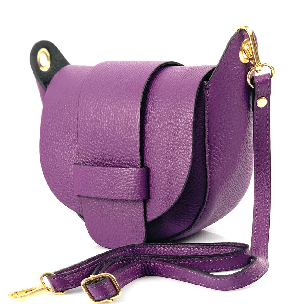 Liliana Italian Mini Leather Crossbody Bag - Made In Italy