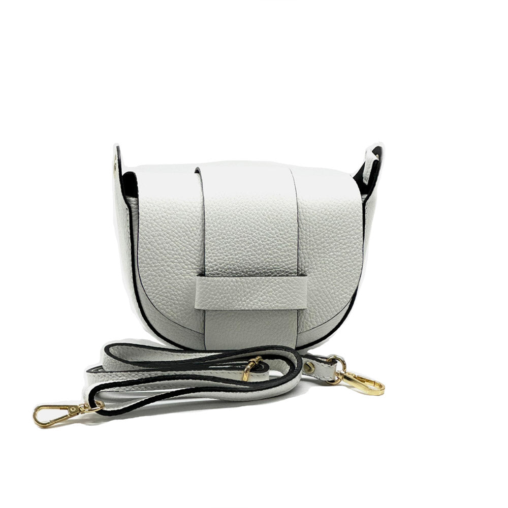 Liliana Italian Mini Leather Crossbody Bag - Made In Italy