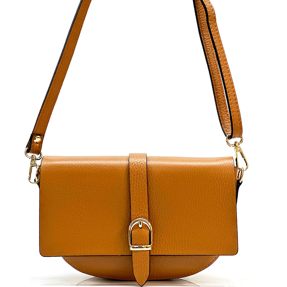 Vala Leather Crossbody Bag - Made In Italy