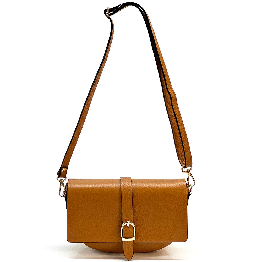Vala Leather Crossbody Bag - Made In Italy