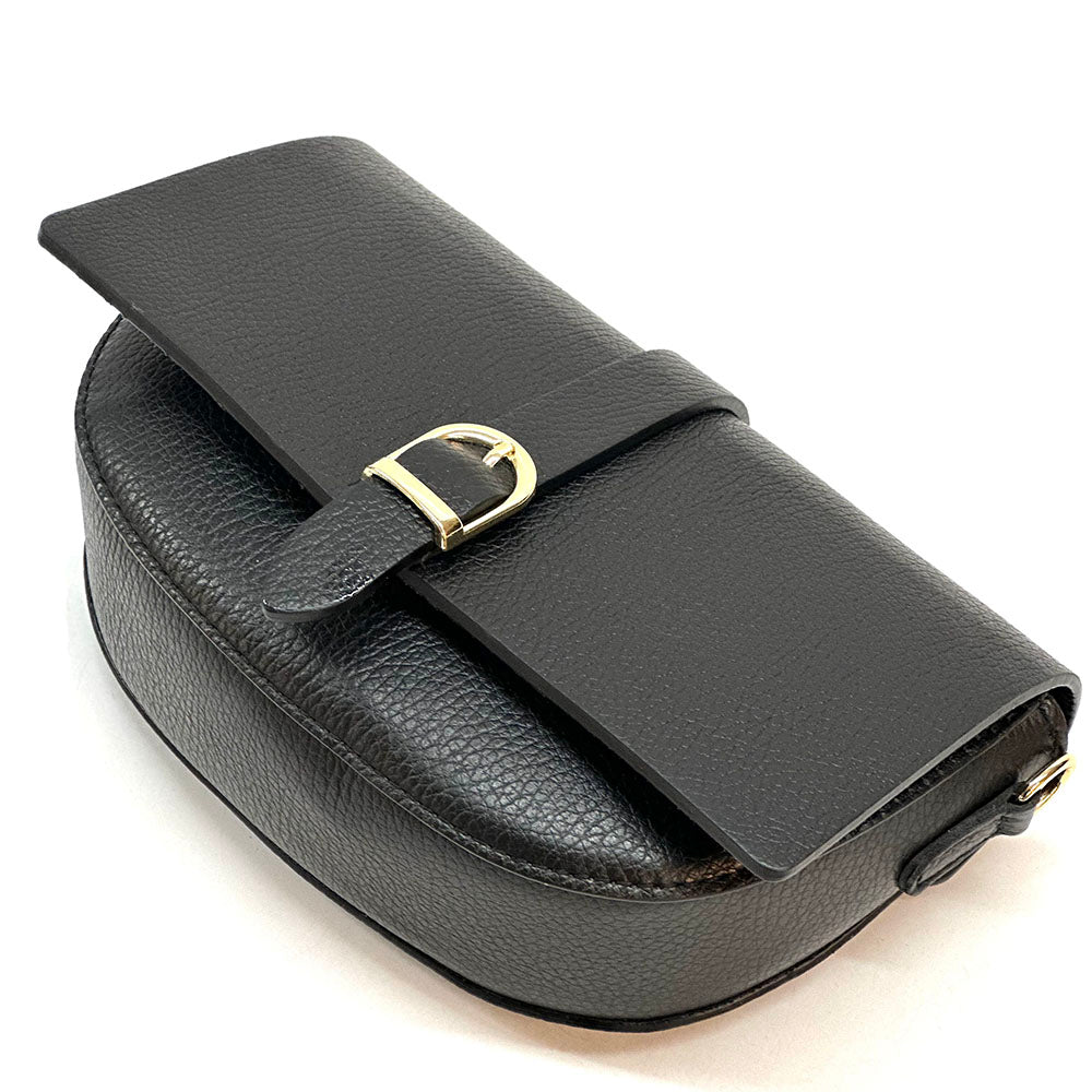 Vala Leather Crossbody Bag - Made In Italy