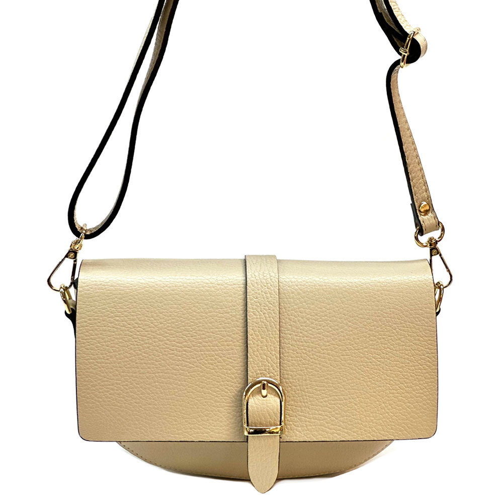 Vala Leather Crossbody Bag - Made In Italy