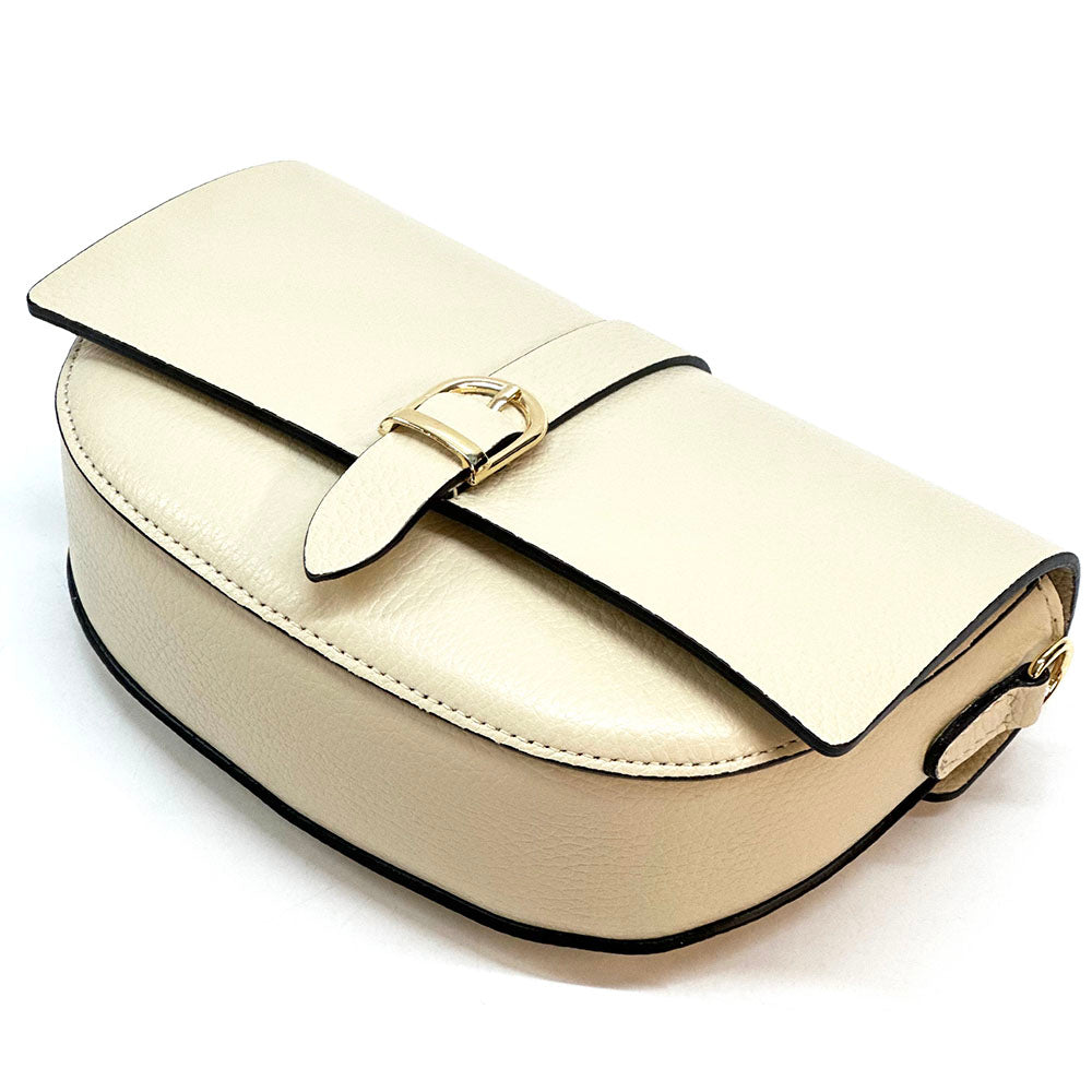 Vala Leather Crossbody Bag - Made In Italy
