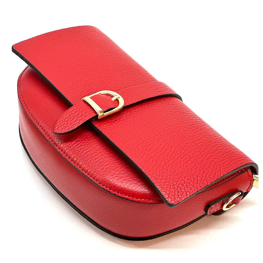 Vala Leather Crossbody Bag - Made In Italy