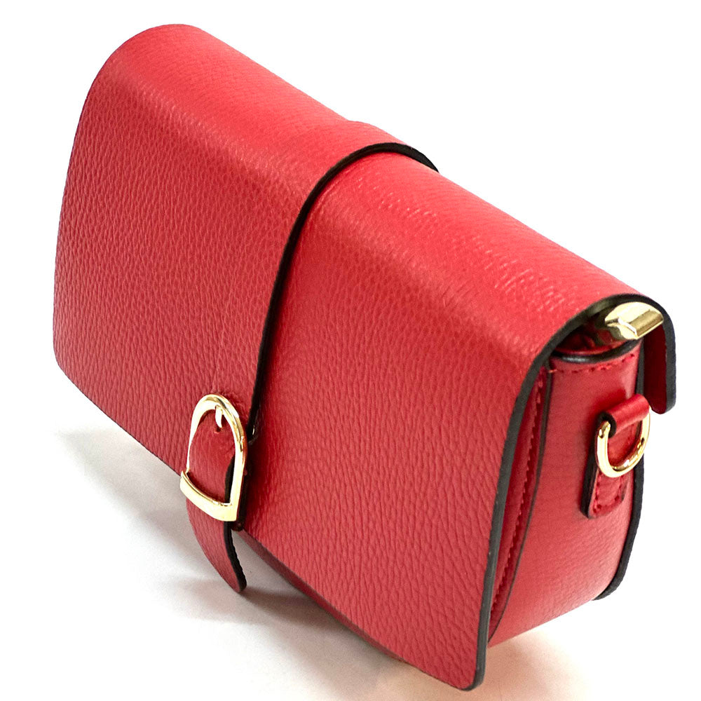 Vala Leather Crossbody Bag - Made In Italy