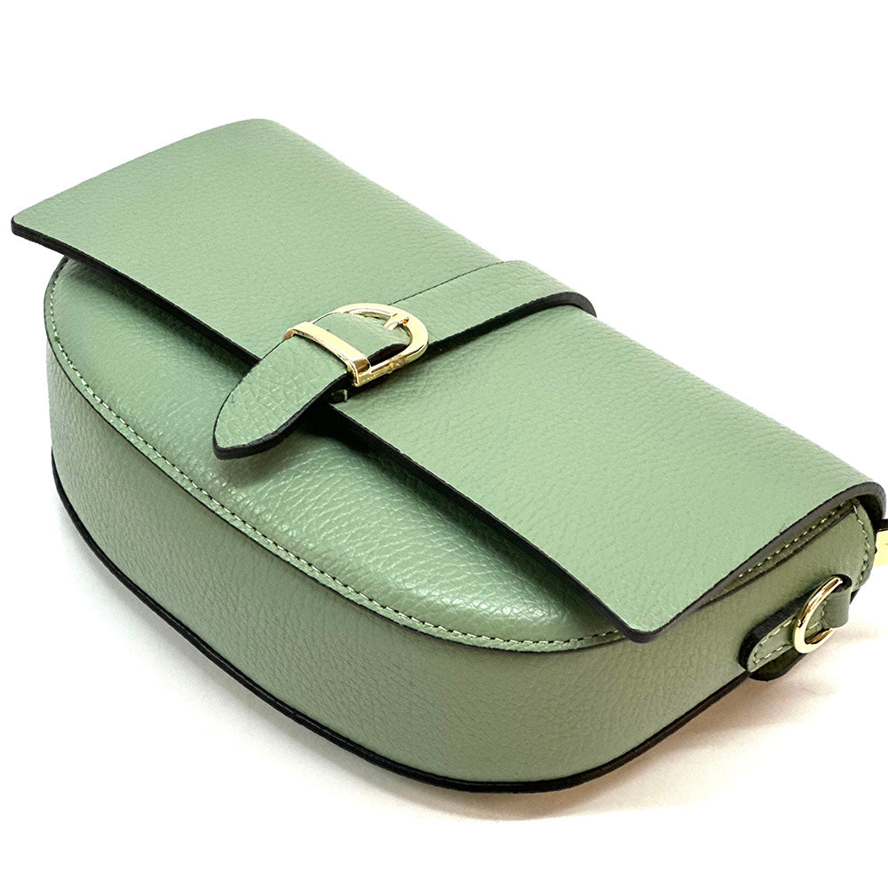 Vala Leather Crossbody Bag - Made In Italy