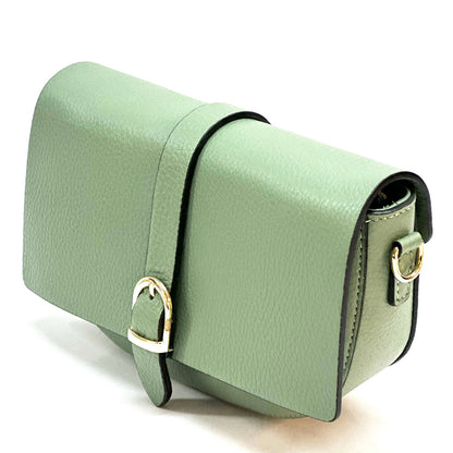 Vala Leather Crossbody Bag - Made In Italy