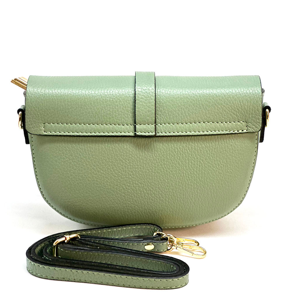 Vala Leather Crossbody Bag - Made In Italy
