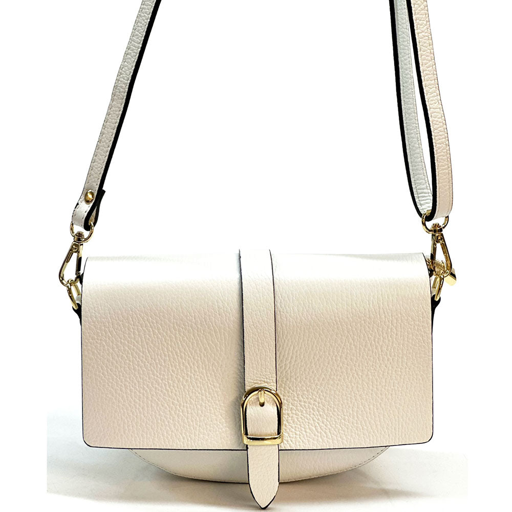 Vala Leather Crossbody Bag - Made In Italy
