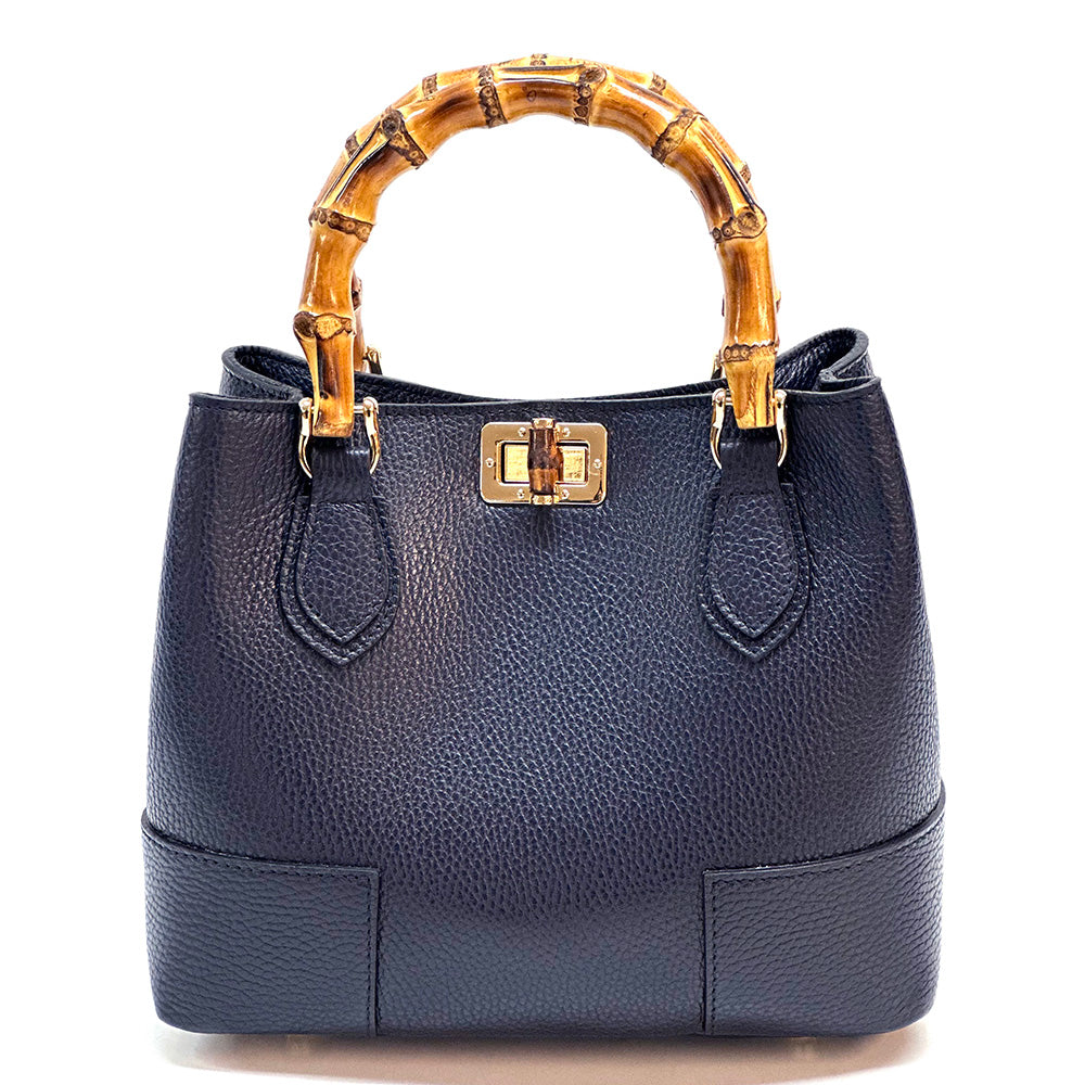 Fabrizia Small Leather Bag - Made In Italy