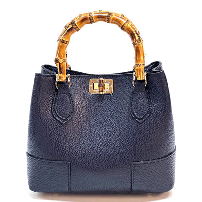 Fabrizia Small Leather Bag - Made In Italy