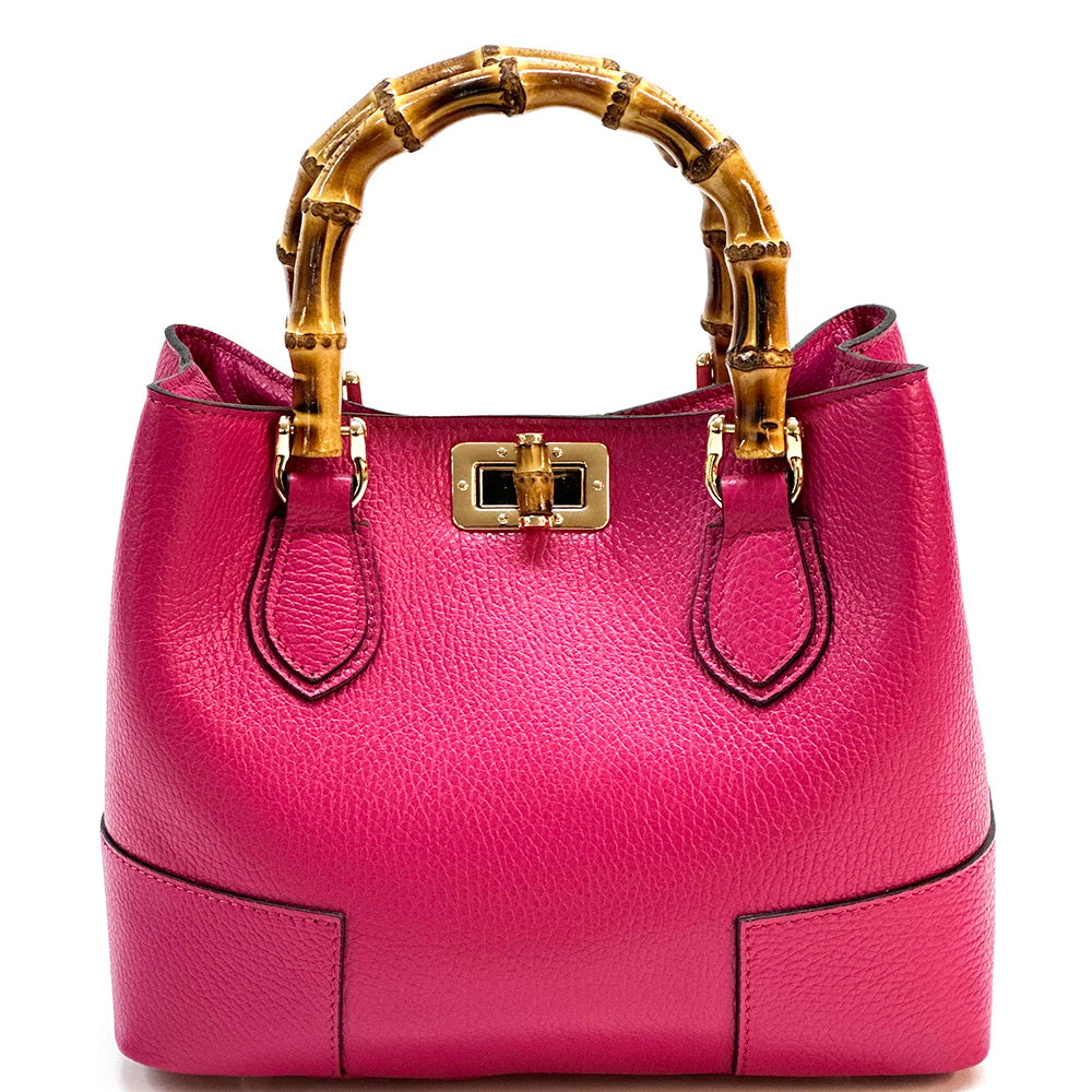 Fabrizia Small Leather Bag - Made In Italy